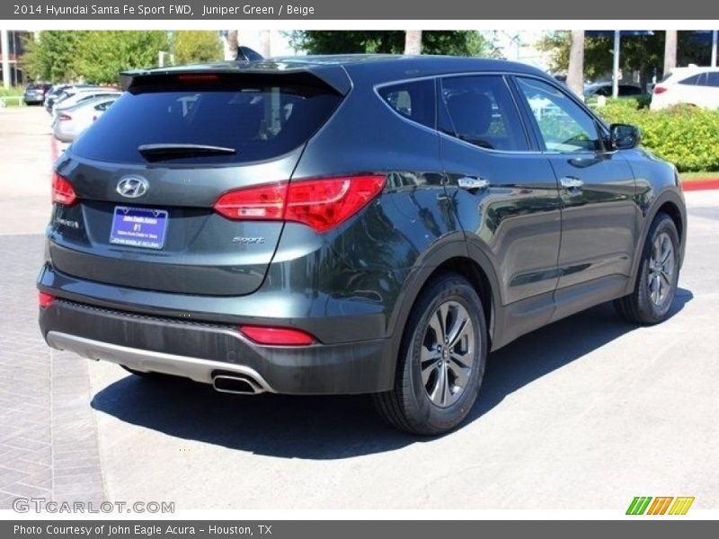 Juniper Green / Beige 2014 Hyundai Santa Fe Sport FWD