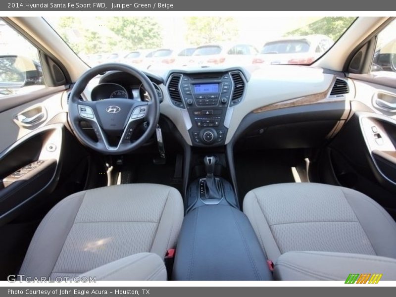 Juniper Green / Beige 2014 Hyundai Santa Fe Sport FWD