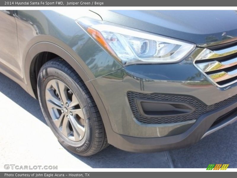 Juniper Green / Beige 2014 Hyundai Santa Fe Sport FWD