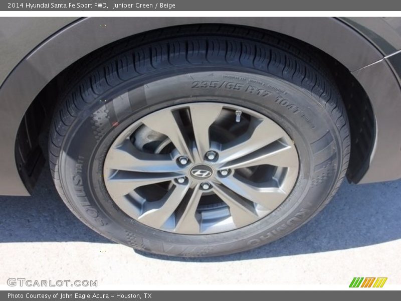 Juniper Green / Beige 2014 Hyundai Santa Fe Sport FWD