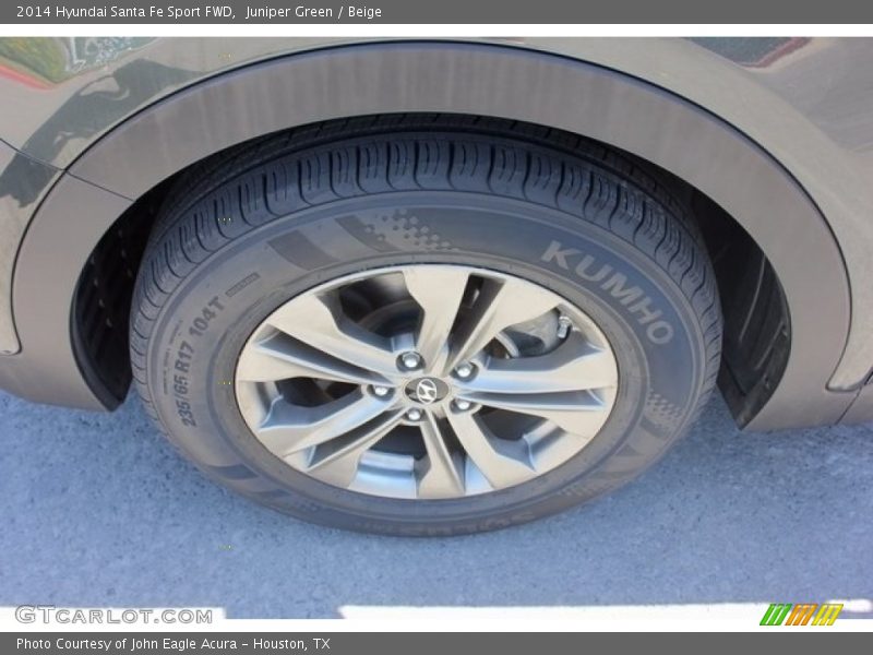 Juniper Green / Beige 2014 Hyundai Santa Fe Sport FWD