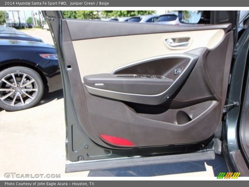 Juniper Green / Beige 2014 Hyundai Santa Fe Sport FWD