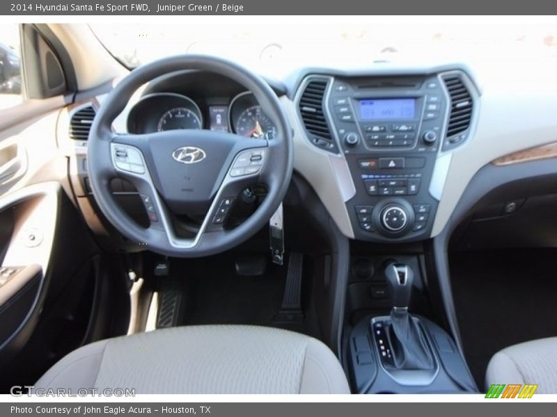 Juniper Green / Beige 2014 Hyundai Santa Fe Sport FWD