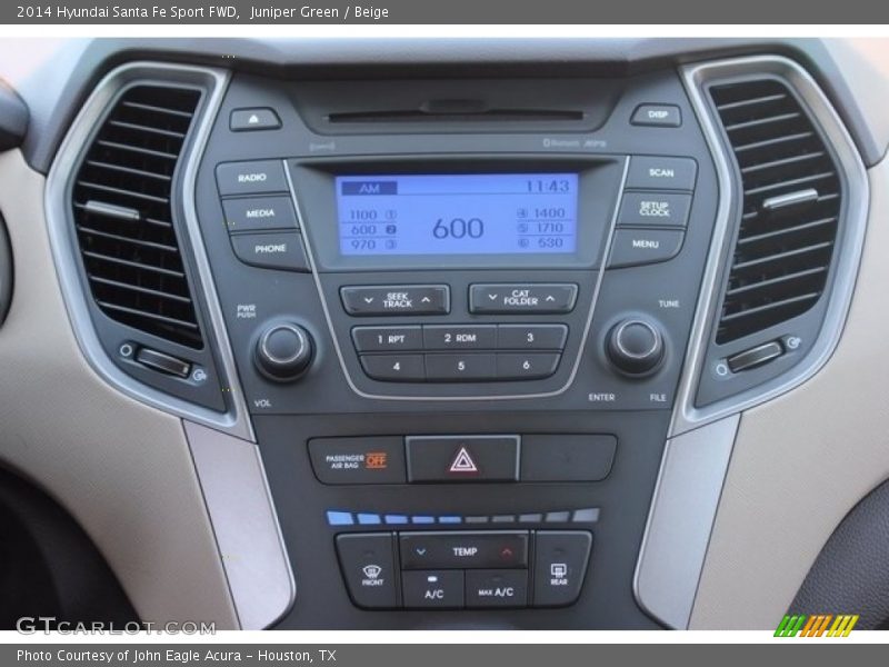 Juniper Green / Beige 2014 Hyundai Santa Fe Sport FWD