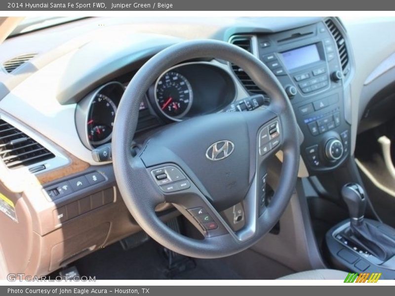 Juniper Green / Beige 2014 Hyundai Santa Fe Sport FWD