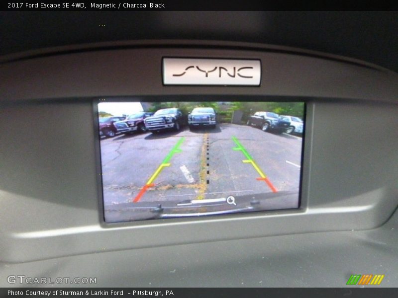 Magnetic / Charcoal Black 2017 Ford Escape SE 4WD