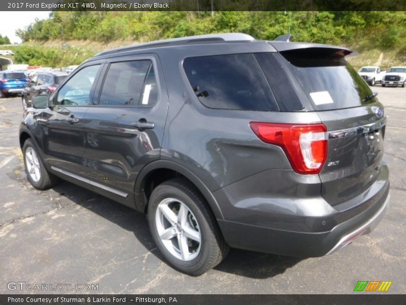 Magnetic / Ebony Black 2017 Ford Explorer XLT 4WD
