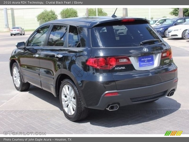Crystal Black Pearl / Ebony 2010 Acura RDX Technology