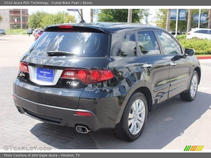 Crystal Black Pearl / Ebony 2010 Acura RDX Technology