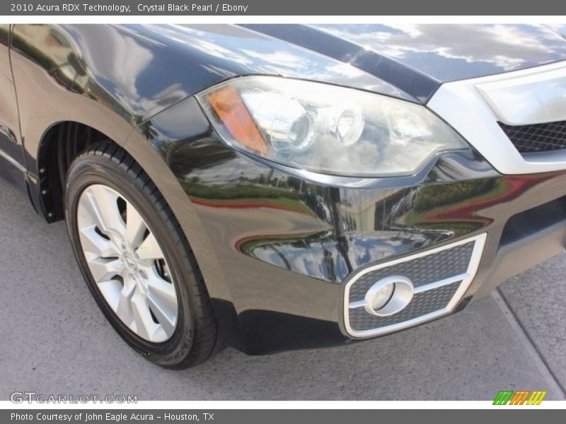 Crystal Black Pearl / Ebony 2010 Acura RDX Technology