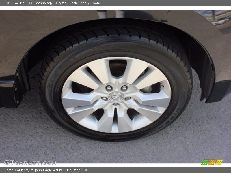 Crystal Black Pearl / Ebony 2010 Acura RDX Technology