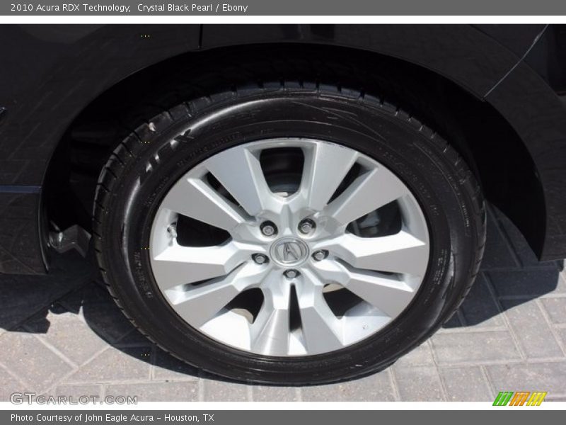 Crystal Black Pearl / Ebony 2010 Acura RDX Technology