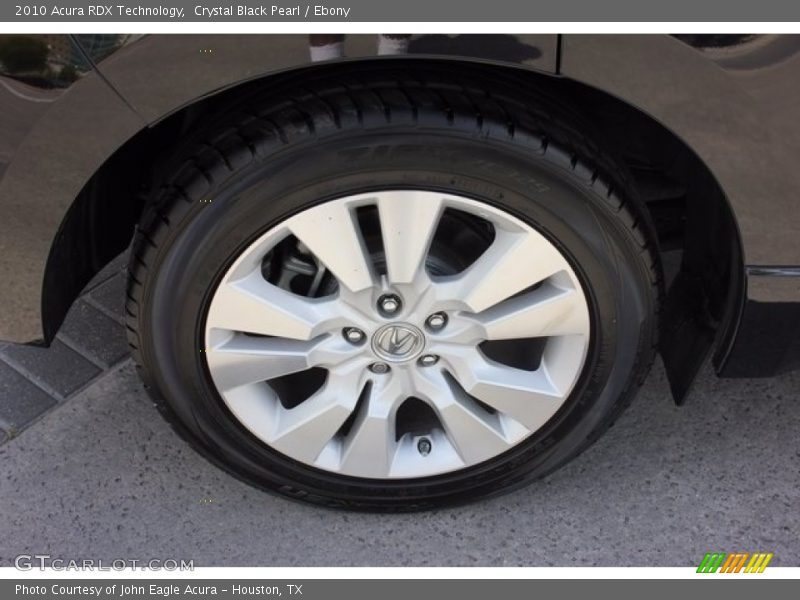 Crystal Black Pearl / Ebony 2010 Acura RDX Technology