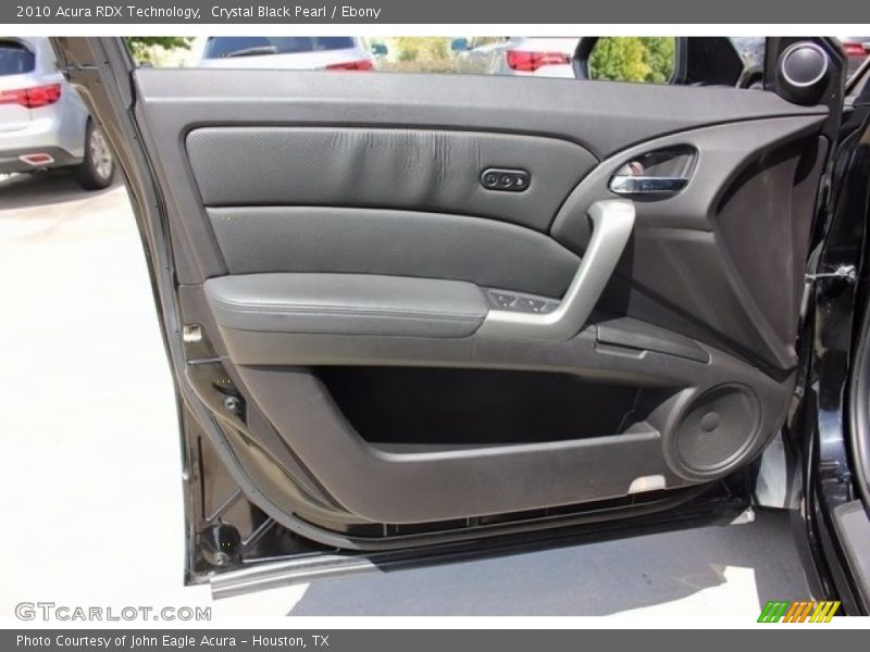 Crystal Black Pearl / Ebony 2010 Acura RDX Technology