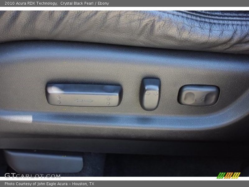 Crystal Black Pearl / Ebony 2010 Acura RDX Technology
