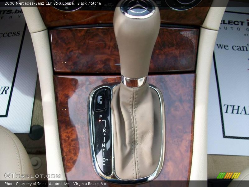 Black / Stone 2006 Mercedes-Benz CLK 350 Coupe