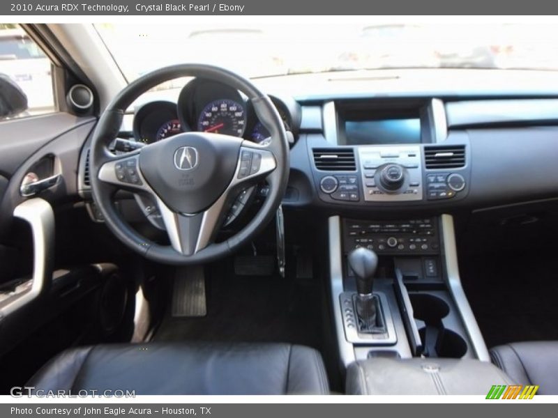 Crystal Black Pearl / Ebony 2010 Acura RDX Technology