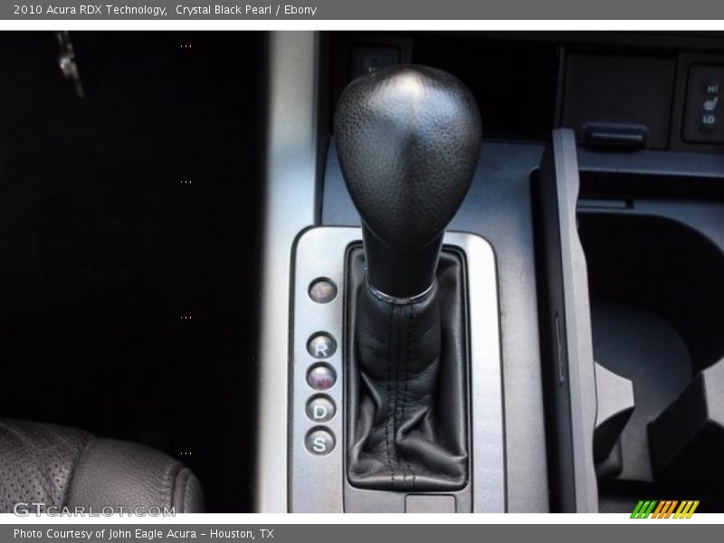 Crystal Black Pearl / Ebony 2010 Acura RDX Technology