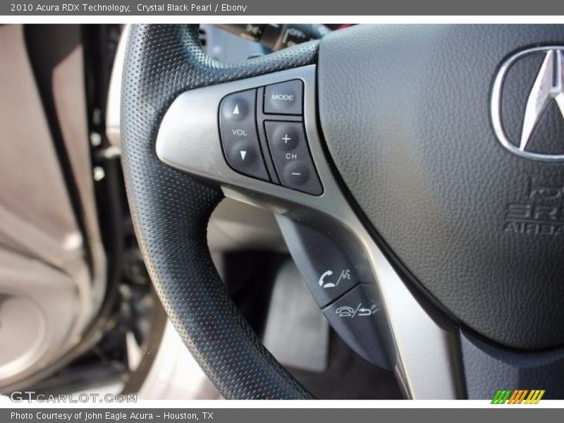 Crystal Black Pearl / Ebony 2010 Acura RDX Technology