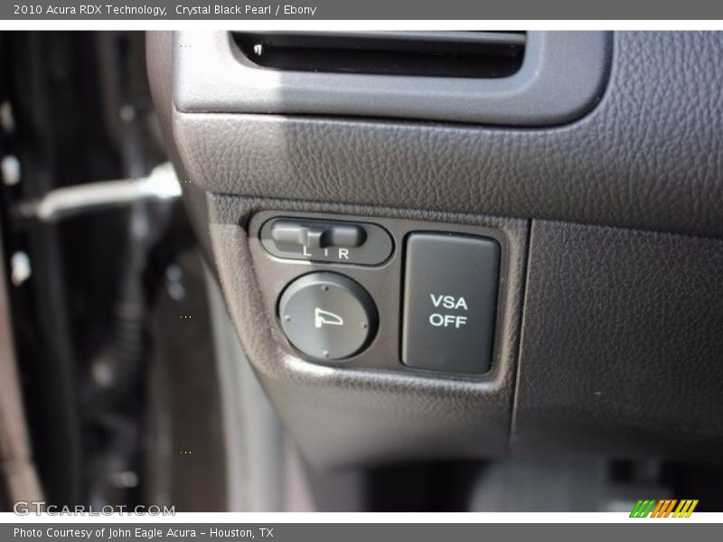 Crystal Black Pearl / Ebony 2010 Acura RDX Technology