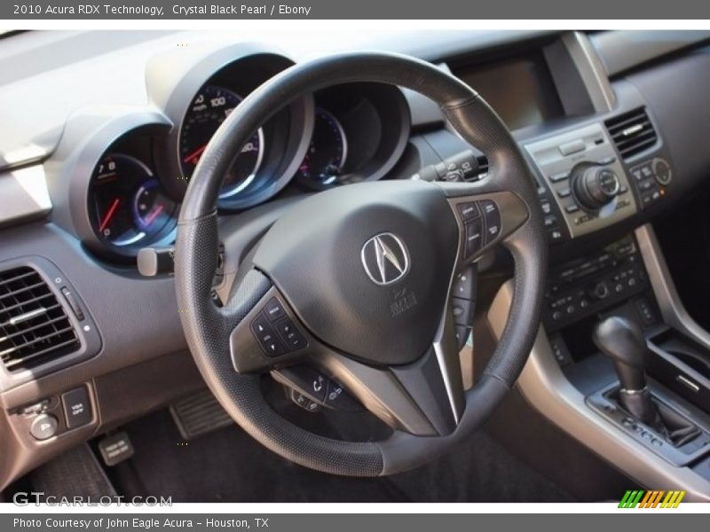 Crystal Black Pearl / Ebony 2010 Acura RDX Technology