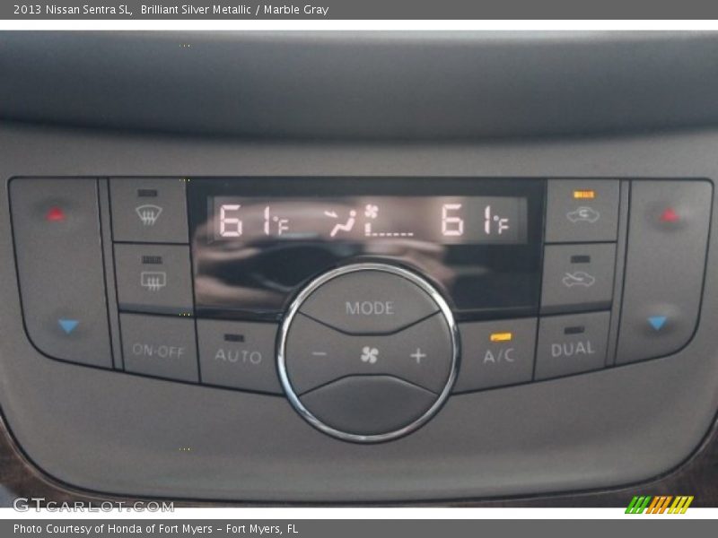 Brilliant Silver Metallic / Marble Gray 2013 Nissan Sentra SL