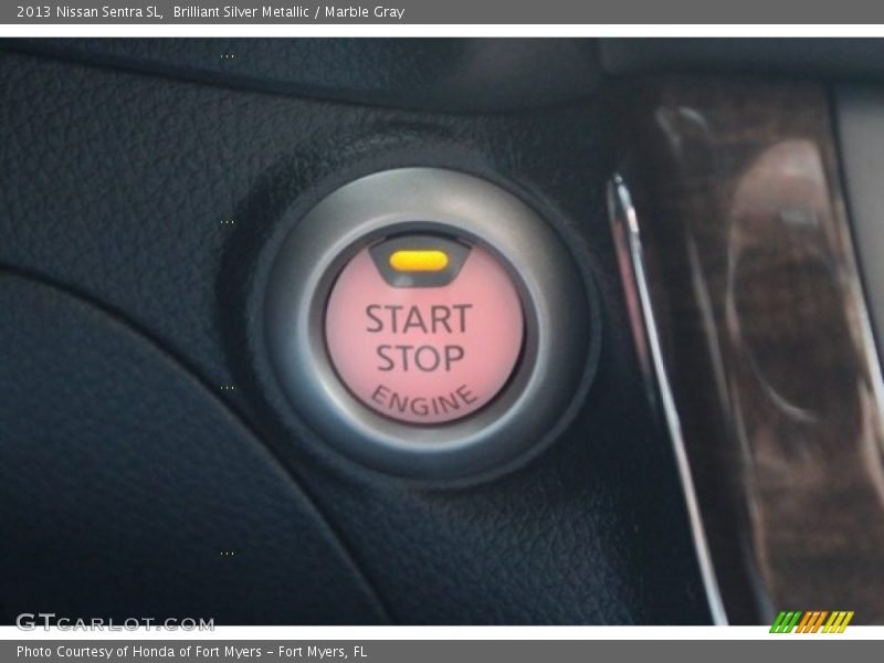 Brilliant Silver Metallic / Marble Gray 2013 Nissan Sentra SL