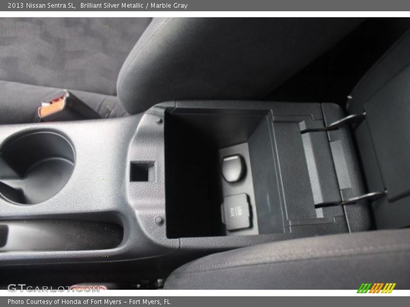 Brilliant Silver Metallic / Marble Gray 2013 Nissan Sentra SL