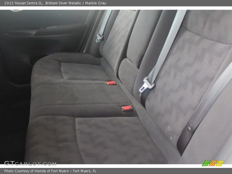 Brilliant Silver Metallic / Marble Gray 2013 Nissan Sentra SL