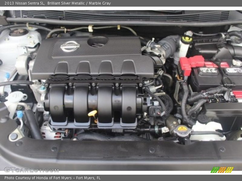Brilliant Silver Metallic / Marble Gray 2013 Nissan Sentra SL