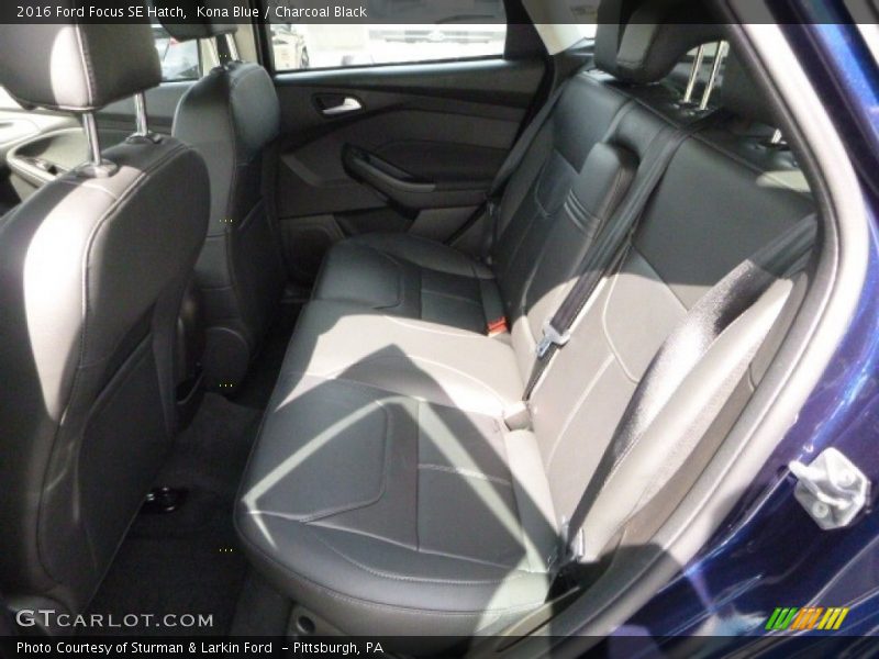 Rear Seat of 2016 Focus SE Hatch