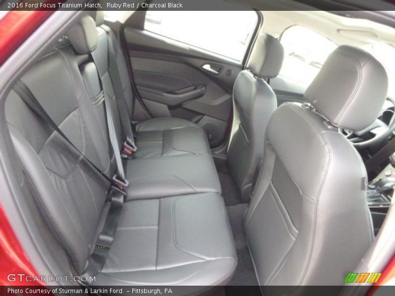 Ruby Red / Charcoal Black 2016 Ford Focus Titanium Hatch