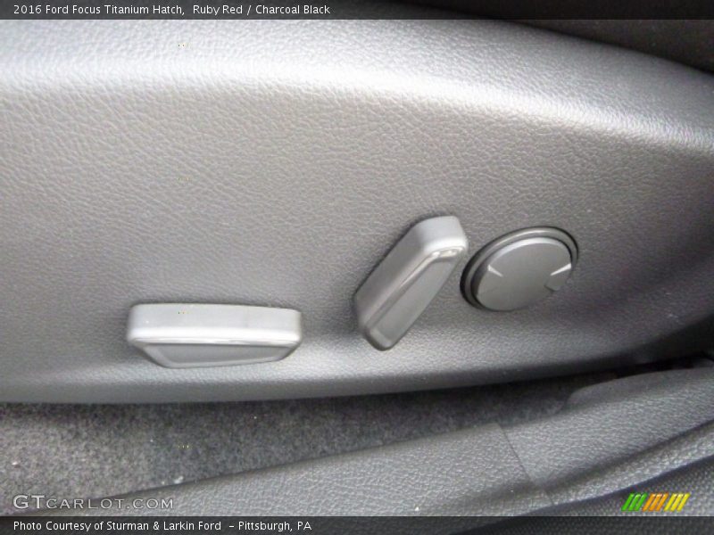 Ruby Red / Charcoal Black 2016 Ford Focus Titanium Hatch
