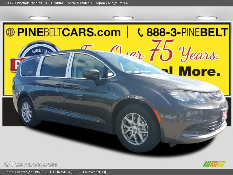 Granite Crystal Metallic / Cognac/Alloy/Toffee 2017 Chrysler Pacifica LX