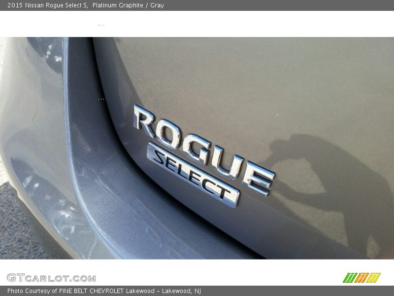 Platinum Graphite / Gray 2015 Nissan Rogue Select S