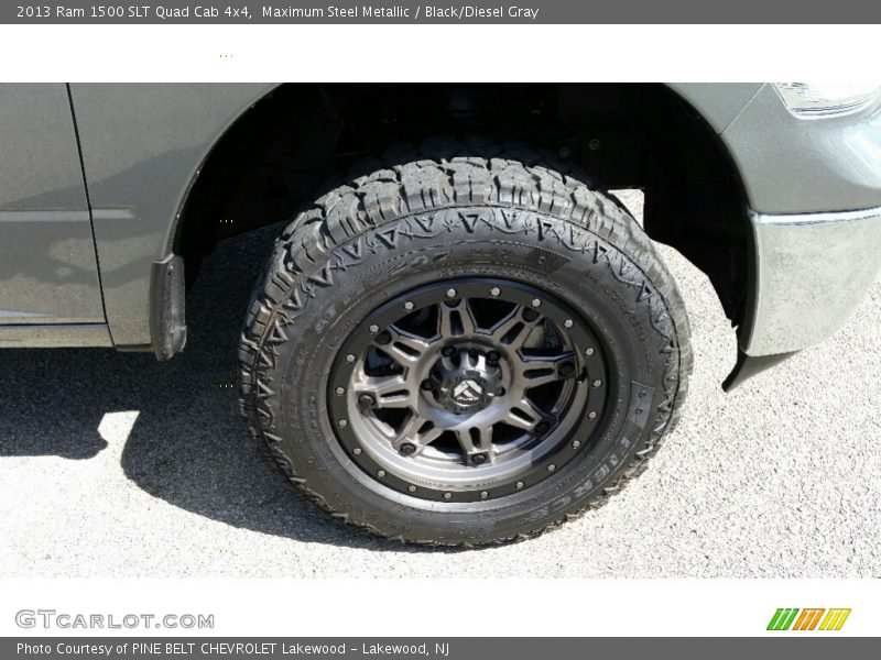 Maximum Steel Metallic / Black/Diesel Gray 2013 Ram 1500 SLT Quad Cab 4x4