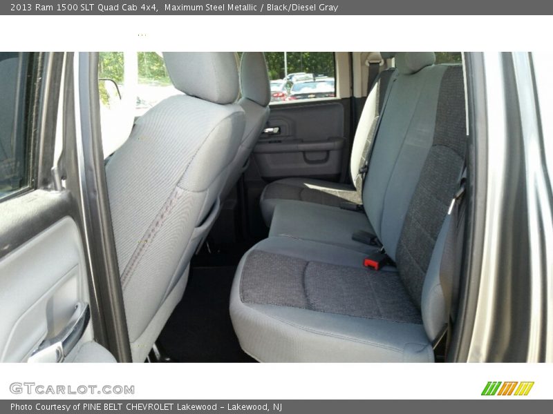 Maximum Steel Metallic / Black/Diesel Gray 2013 Ram 1500 SLT Quad Cab 4x4