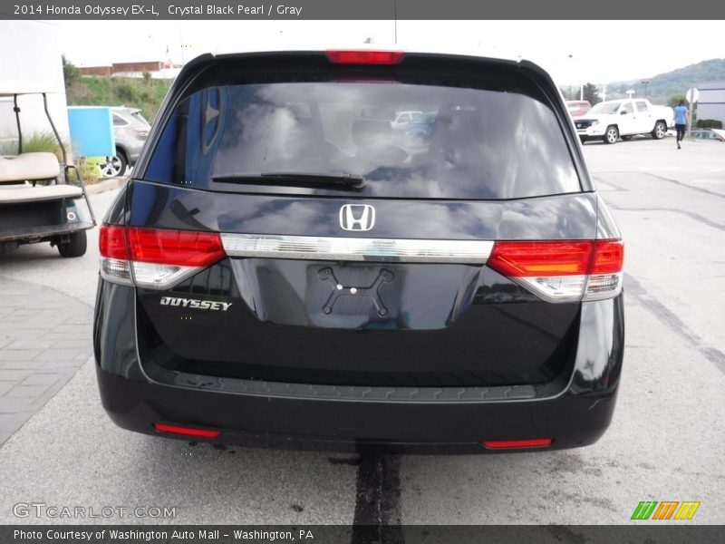 Crystal Black Pearl / Gray 2014 Honda Odyssey EX-L