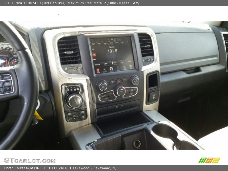 Maximum Steel Metallic / Black/Diesel Gray 2013 Ram 1500 SLT Quad Cab 4x4
