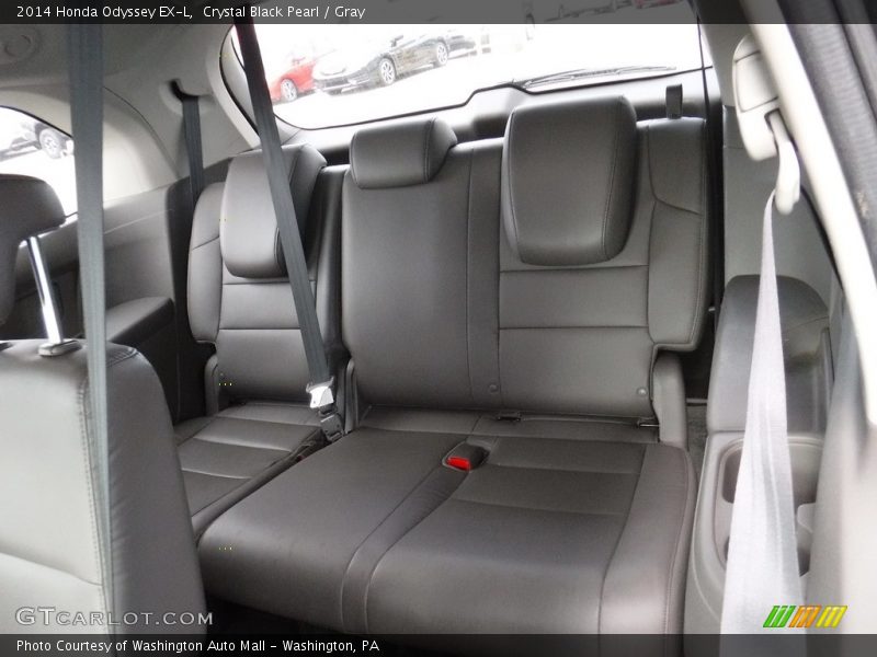 Crystal Black Pearl / Gray 2014 Honda Odyssey EX-L