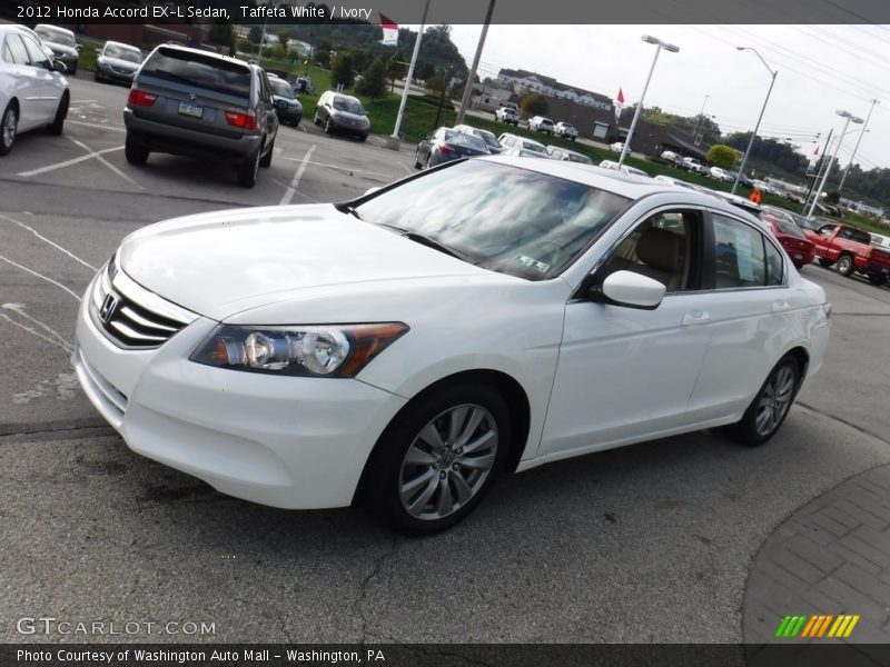 Taffeta White / Ivory 2012 Honda Accord EX-L Sedan