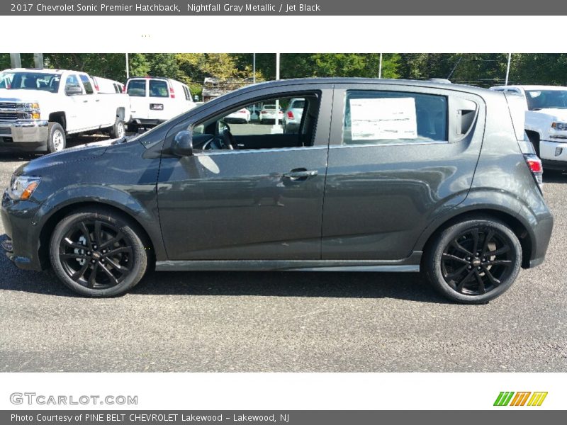  2017 Sonic Premier Hatchback Nightfall Gray Metallic