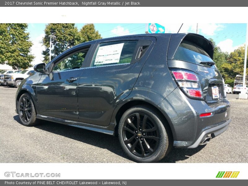  2017 Sonic Premier Hatchback Nightfall Gray Metallic