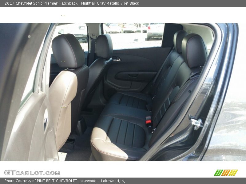 Rear Seat of 2017 Sonic Premier Hatchback