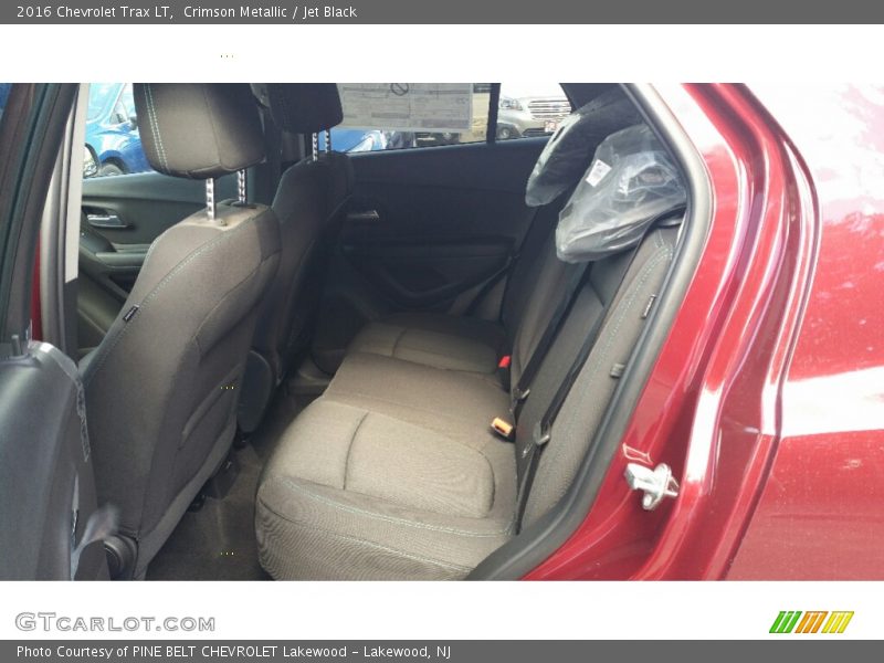Crimson Metallic / Jet Black 2016 Chevrolet Trax LT