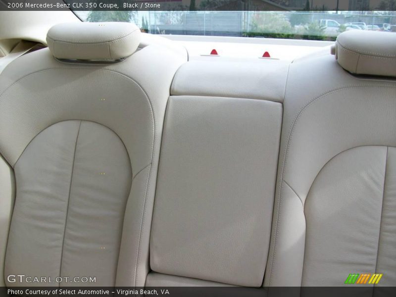 Black / Stone 2006 Mercedes-Benz CLK 350 Coupe