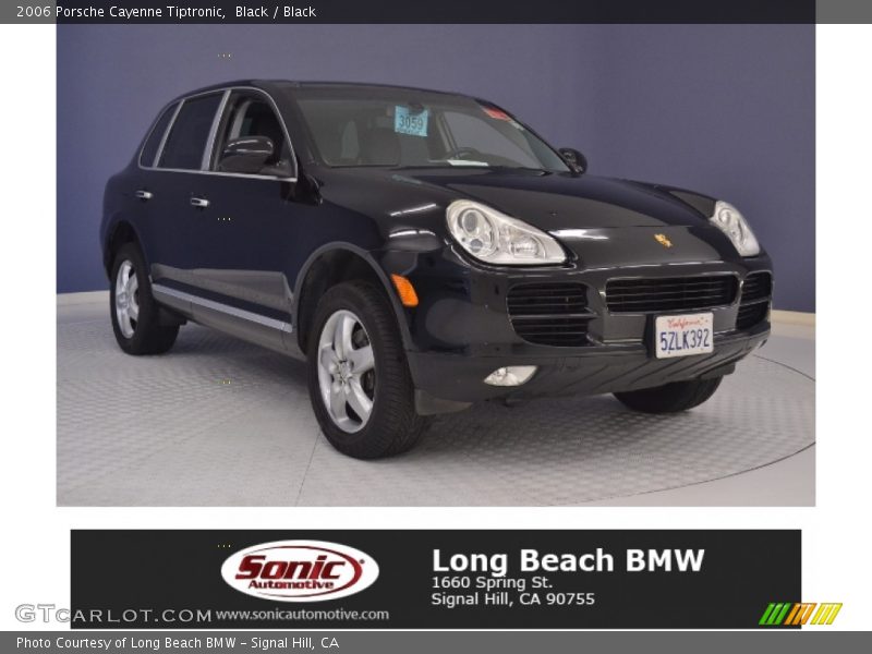 Black / Black 2006 Porsche Cayenne Tiptronic