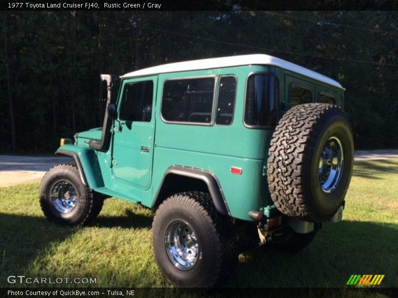 Rustic Green / Gray 1977 Toyota Land Cruiser FJ40