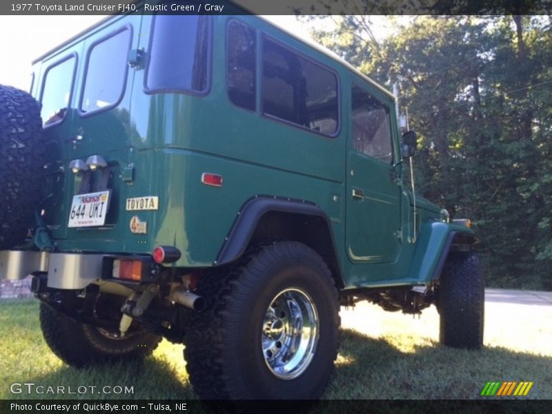 Rustic Green / Gray 1977 Toyota Land Cruiser FJ40