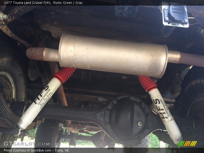 Undercarriage of 1977 Land Cruiser FJ40